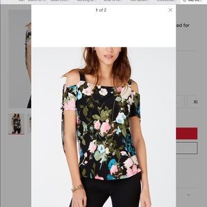 Inc cold shoulder top